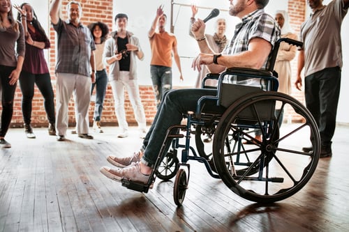 Preview: Inspirational talker giving a speech