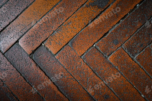 Preview: Texture of old red brick.