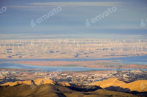 Preview: Aerial view of San Joaquin river