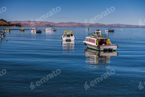 Preview: Copacabana harbour, Bolivia, South America