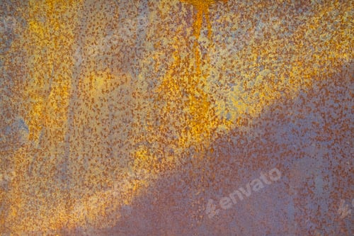 Preview: Grunge rustic old metal sheet surface texture background wall