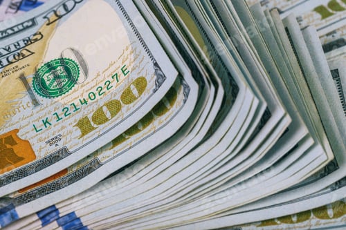 Preview: Stack of United States One Hundred Dollar Bills