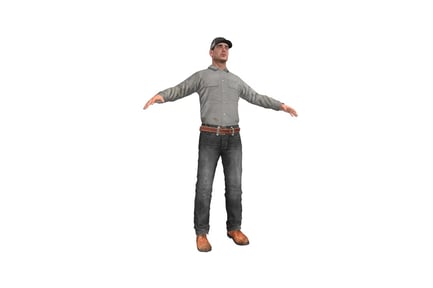 Preview: Man with outstretched arms