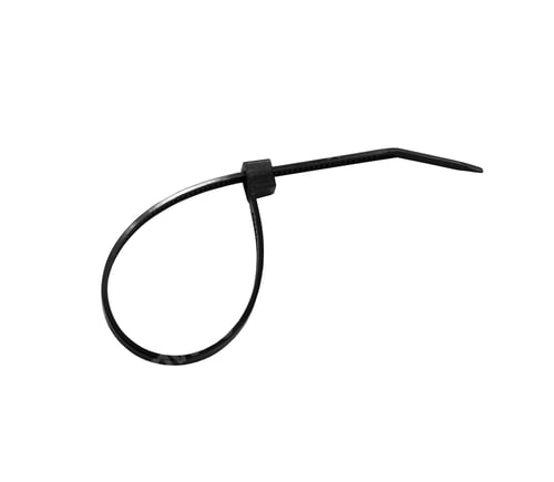 Preview: plastic clamp isolated on white