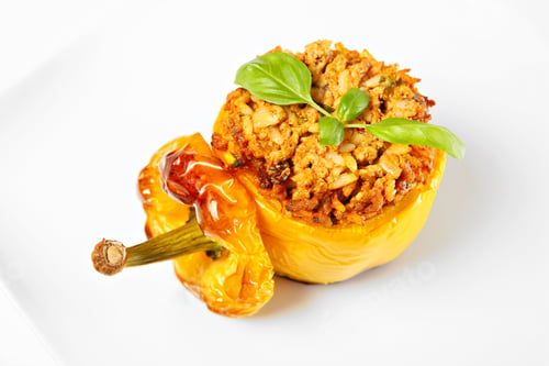 Preview: Baked yellow pepper