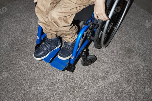 Preview: Using Wheelchair on Carpet Indoors in Daylight Setting