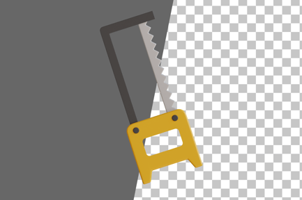 Aperçu: Icône Handsaw 3D