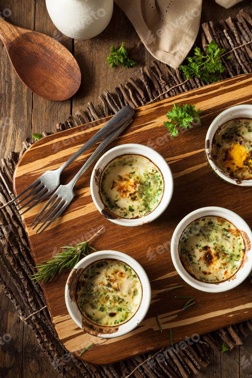 Preview: Cream Egg Bake in Ramekin