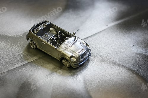 Preview: Silver Toy Car