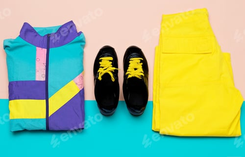 Preview: Vanilla Sport Outfit Windbreaker Sneakers Active Minimal style u