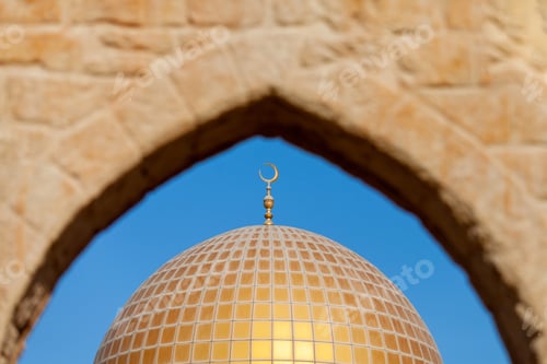Preview: Dome of Bani Hashem mosque in Abu Dhabi. Ramadan Kareem, Ramadan Mubarak!