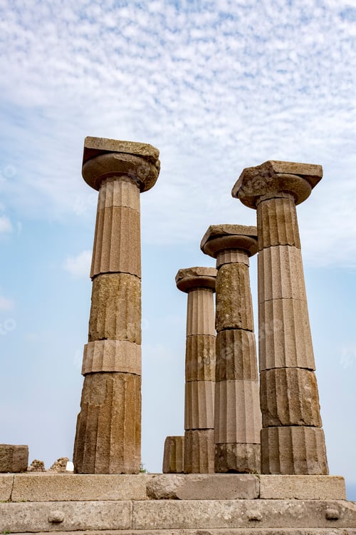 Preview: Assos, ruins of ancient city, Behramkale, Turkey