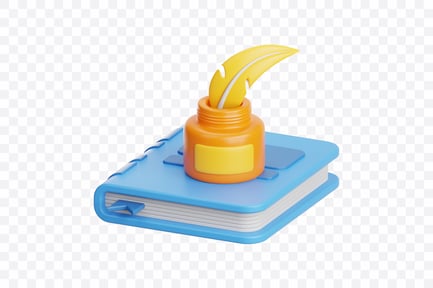 Preview: Book And Inkwell