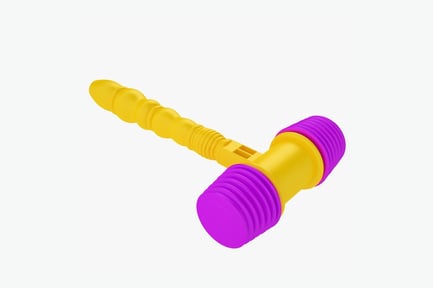 Preview: Bright Plastic Toy Hammer
