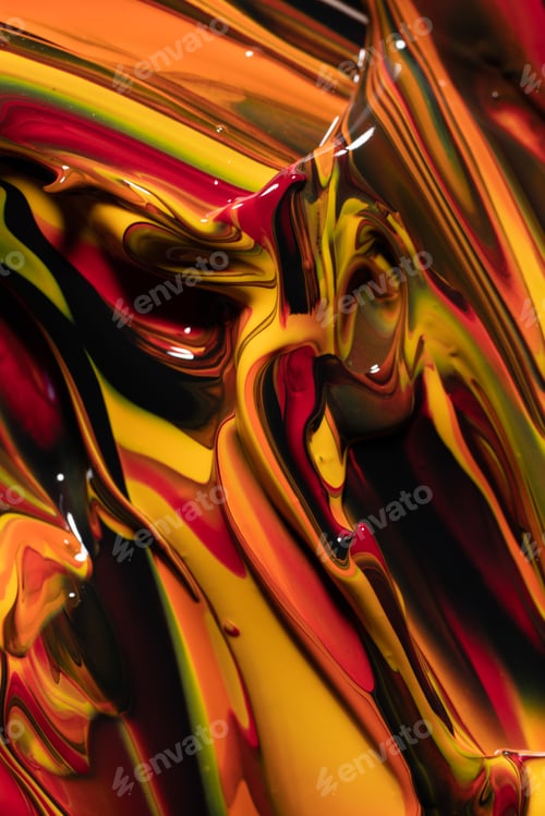 Preview: Mix of thick fresh paint