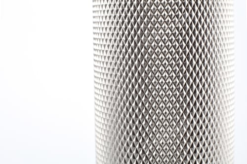 Preview: Textured Silver Metal. Stainless Steel And Aluminum Light Background. Aluminum Pattern.