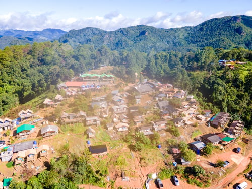 Preview: Doi Luang Chiang Dao mountain hills in Chiang Mai, Thailand. Nature landscape