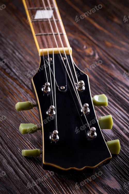 Preview: Close up of music guitar