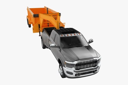 Preview: Pickup Truck with Generic Dump Trailer