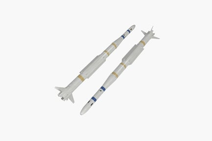 Preview: Twin missiles with blue stripes