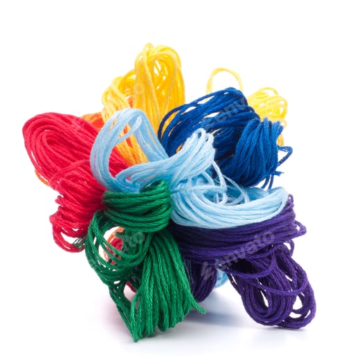 Preview: Color threads bunch