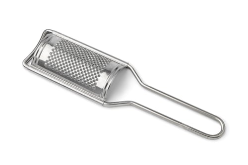 Preview: Metal grater isolated on white background