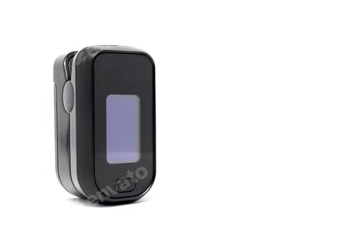 Preview: Pulse oximeter for the measurement of oxygen isolated on white background