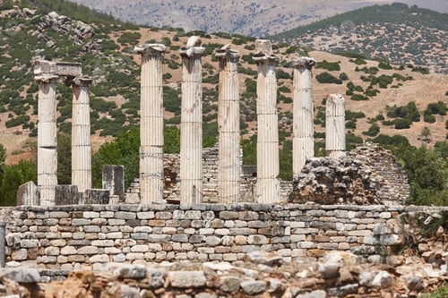 Preview: Archeological landmark of Aphrodisias. Hellenistic and roman art. Turkey