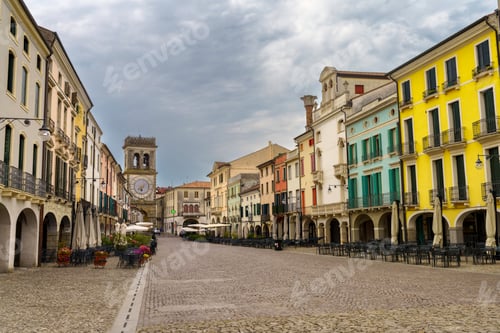 Preview: Historic buildings of Este, Padua, italy