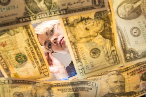 Preview: Business Woman Considers Dollars