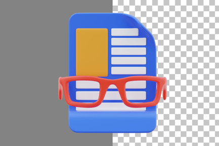 Preview: Readability 3D Icon