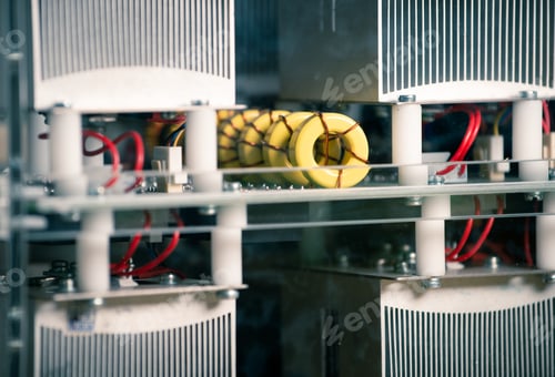 Vista previa: Electronic parts of large industrial equipment
