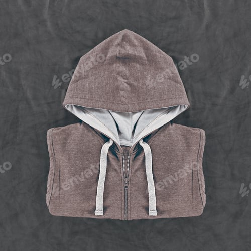 Preview: Neatly folded men's hoodies