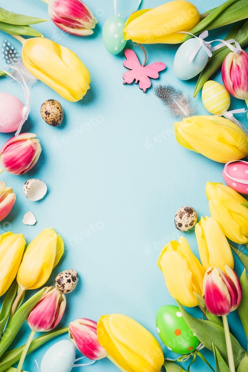 Preview: Happy Easter card.