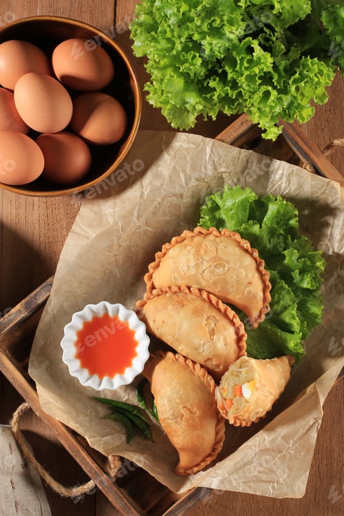 Preview: Kue Pastel Goreng (Jalangkote or Karipap) is Flaky Pastry Snack