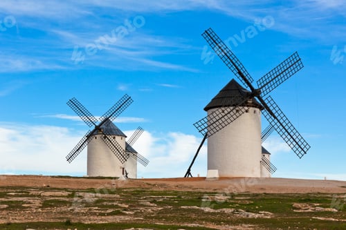 Preview: Old Spanish windmills