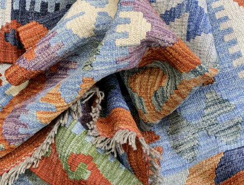 Preview: Group of assorted carpets and rugs of various sizes and colors