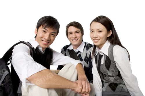 Preview: Students sitting on the floor
