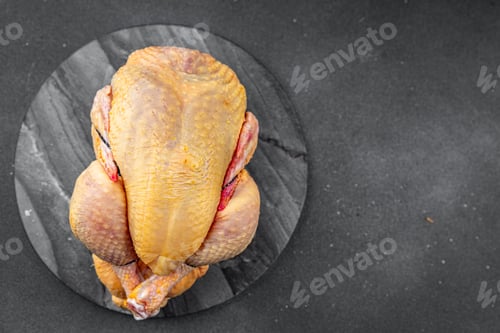 Preview: raw chicken whole broiler poultry meat farm product organic meat bio healthy eating cooking