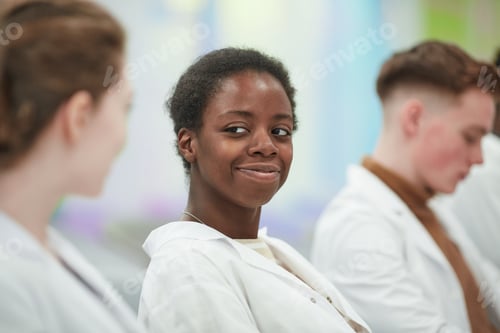 Preview: African American Medical Student in Lecture