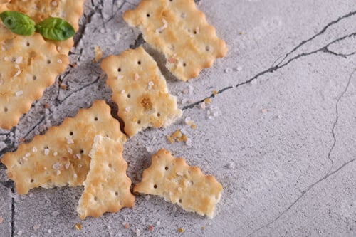 Preview: salty cookie cracker for snack food