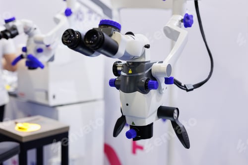 Preview: Image of the professional Dental endodontic binocular microscope.