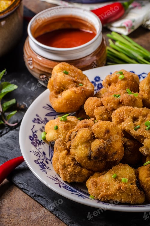 Preview: Breaded fried cauliflower