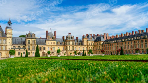 Preview: Majestic Fontainebleau Castle A Glimpse into French History and Architectural Grandeur.