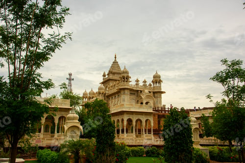 Preview: Jaswant Thada mausoleum, Tourist landmarks of Jodhpur, India.
