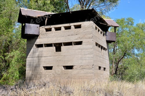 Preview: Krom River Blockhouse next to Krom River railway bridge