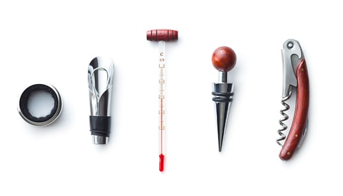 Preview: Luxury set of tools for winery.
