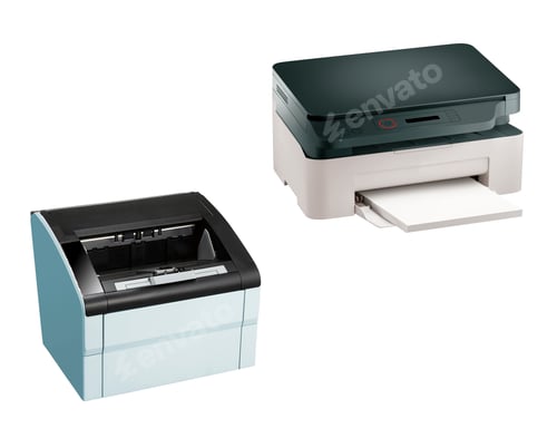 Preview: Printer scaner isolated