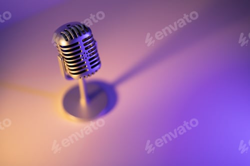 Preview: Retro microphone