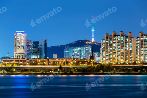 Preview: Seoul cityscape in South Korea